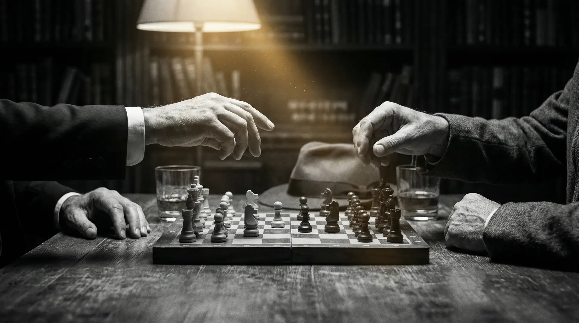 教室别恋完整版 艺术探索系列 - 非线性叙事，棋盘上的对弈象征命运的交错